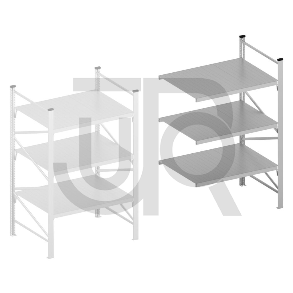 Halfzware grootvakstelling H2000 x D900 | aanbouwset vak 1200 mm-0