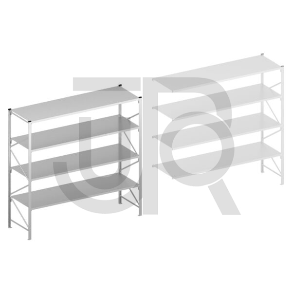 Halfzware grootvakstelling H3000 x D1200 | startset vak 3000 mm-0