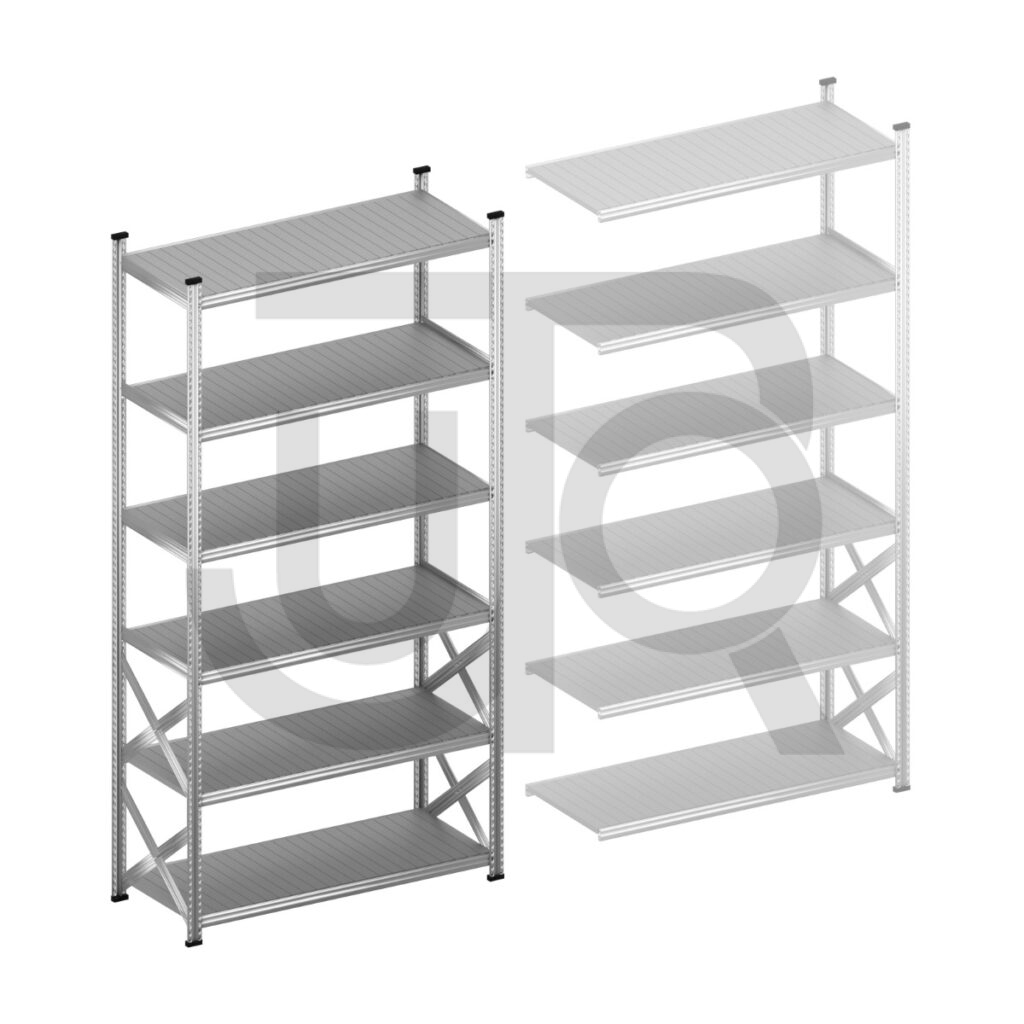 Gebruikte legbordstelling H3028 x D320 | startset vak 1200 mm-0