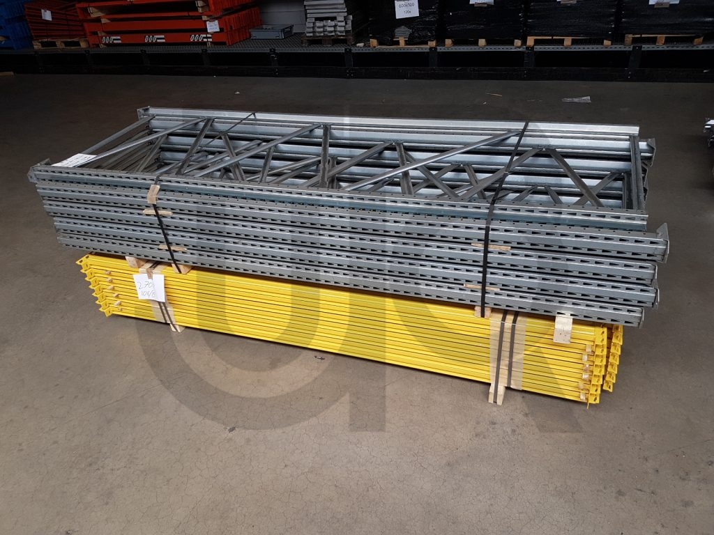 Gebruikte palletstelling Metalsistem Superbuild 3000x1100 mm, nieuwe liggers 2700 mm-0