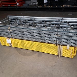 Gebruikte palletstelling Metalsistem Superbuild 3000x1100 mm, nieuwe liggers 2700 mm-0